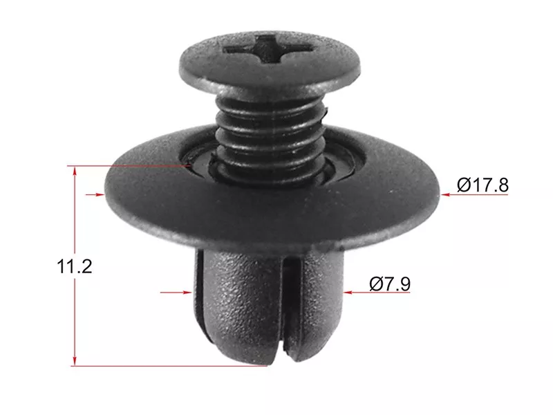 Клипса MAZDA (Продажа по 10шт) - Артикул STKJ1036 - Производитель Sat - Фото, Отзывы, Цены 