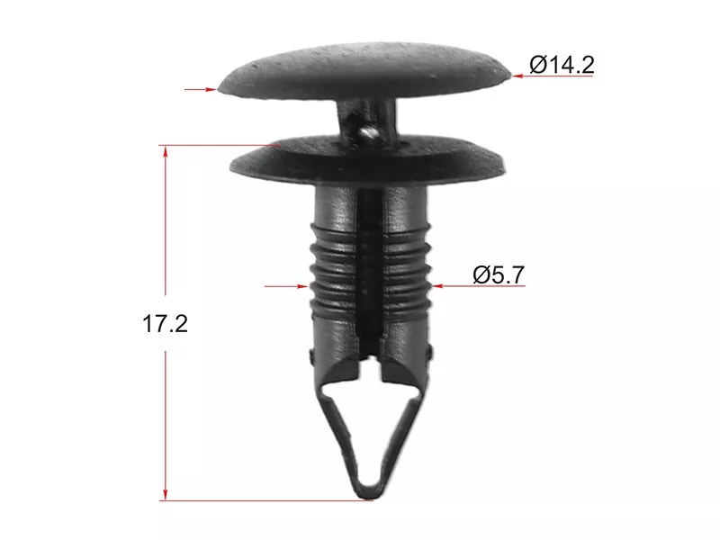 Клипса MAZDA (Продажа по 10шт) - Артикул STKJ1041 - Производитель Sat - Фото, Отзывы, Цены 