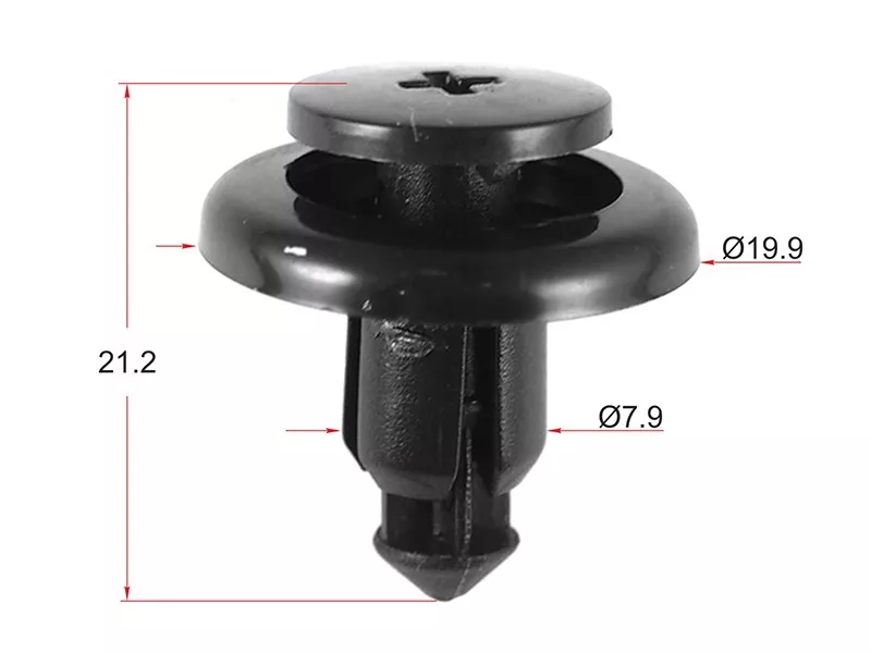 Клипса MAZDA (Продажа по 10шт) - Артикул STKJ1045 - Производитель Sat - Фото, Отзывы, Цены 