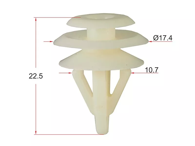 Клипса обшивки двери HONDA (Продажа по 10шт) - Артикул STKJ1048 - Производитель Sat - Фото, Отзывы, Цены 