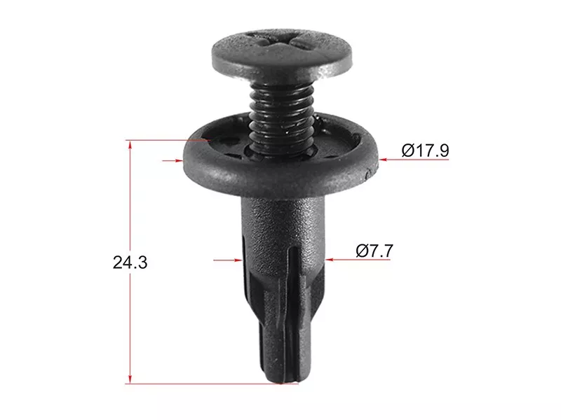 Клипса защиты бампера HONDA (Продажа по 10шт) - Артикул STKJ1053 - Производитель Sat - Фото, Отзывы, Цены 