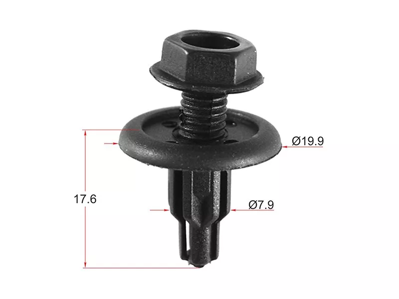 Клипса защиты бампера HONDA (Продажа по 10шт) - Артикул STKJ1054 - Производитель Sat - Фото, Отзывы, Цены 