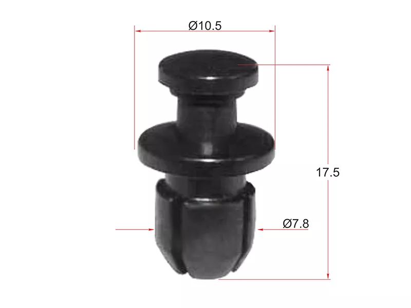 Клипса HONDA (Продажа по 10шт) - Артикул STKJ1058 - Производитель Sat - Фото, Отзывы, Цены 