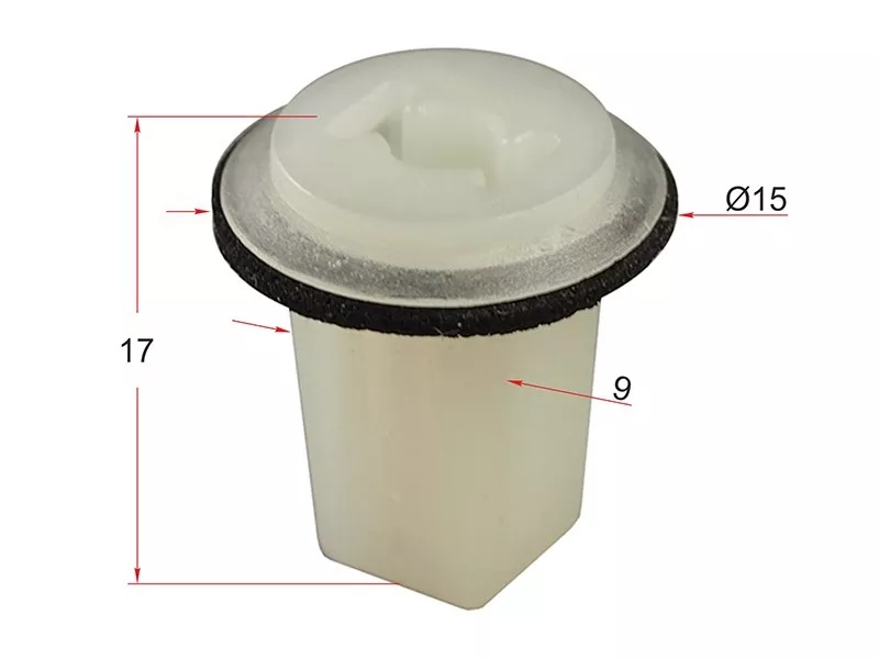 Клипса HONDA (Продажа по 10шт) - Артикул STKJ1060 - Производитель Sat - Фото, Отзывы, Цены 