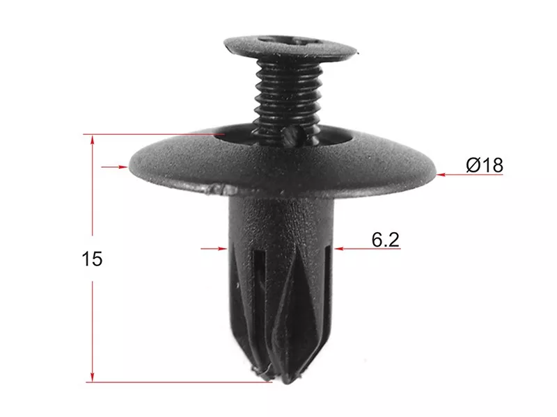 Клипса защита бампера HONDA/KIA/HYUINDAI (Продажа по 10шт) - Артикул STKJ1063 - Производитель Sat - Фото, Отзывы, Цены 