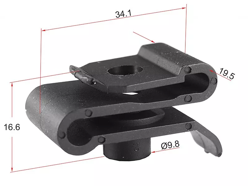 Клипса фиксатор TOYOTA/LEXUS (Продажа по 10шт) - Артикул STKJ1303 - Производитель Sat - Фото, Отзывы, Цены 