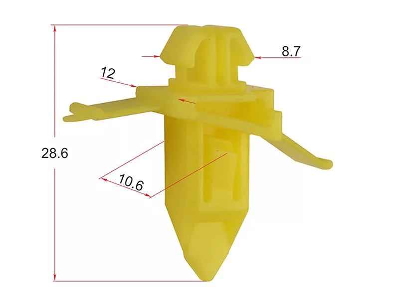 Клипса молдинга кузова TOYOTA/LEXUS (Продажа по 10шт) - Артикул STKJ1453 - Производитель Sat - Фото, Отзывы, Цены 