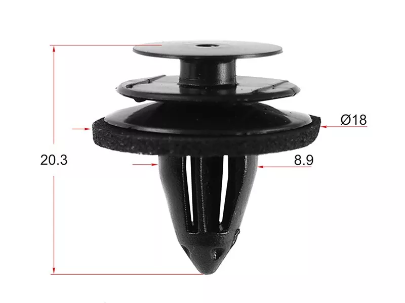 Клипса обшивки двери NISSAN/RENAULT (Продажа по 10шт) - Артикул STKJ1458 - Производитель Sat - Фото, Отзывы, Цены 