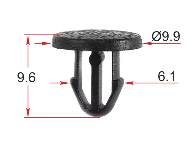 Клипса обшивки кузова HONDA (Продажа по 10шт) - Артикул STKJ1608 - Производитель Sat - Фото, Отзывы, Цены 