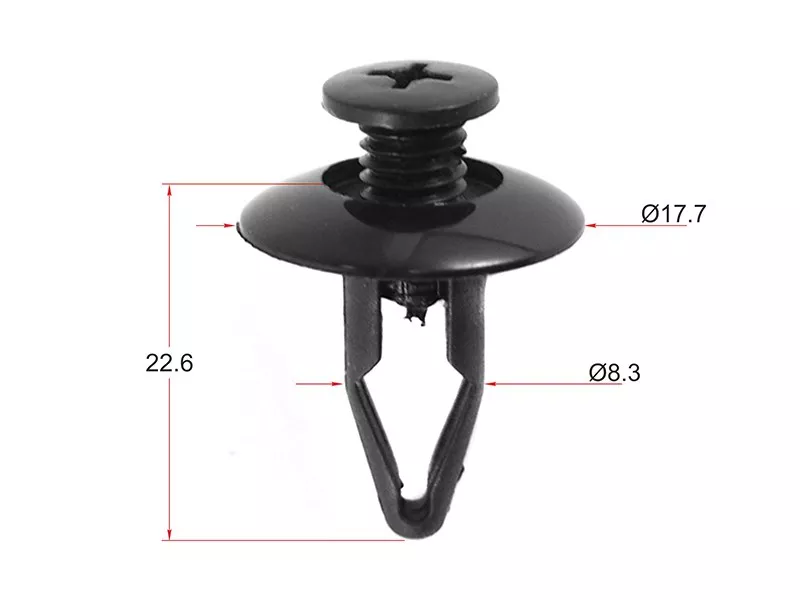 Клипса подкрылка FORD/MAZDA (Продажа по 10шт) - Артикул STKJ1726 - Производитель Sat - Фото, Отзывы, Цены 