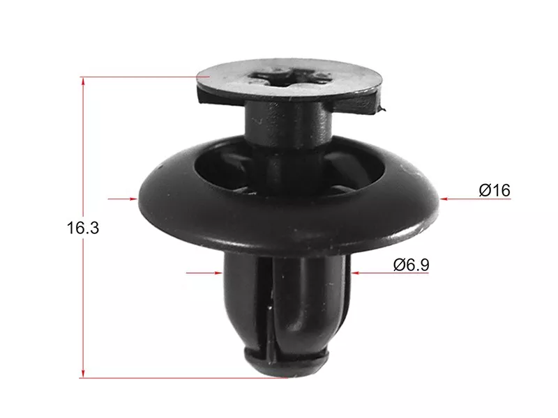 Клипса фиксатор TOYOTA/LEXUS (Продажа по 10шт) - Артикул STKJ2176 - Производитель Sat - Фото, Отзывы, Цены 