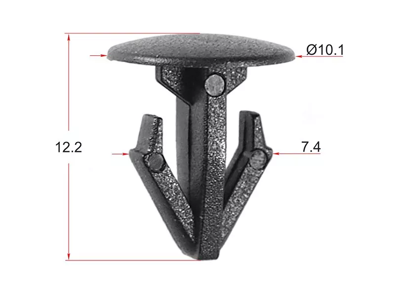 Клипса фиксатор HONDA (Продажа по 10шт) - Артикул STKJ2300 - Производитель Sat - Фото, Отзывы, Цены 