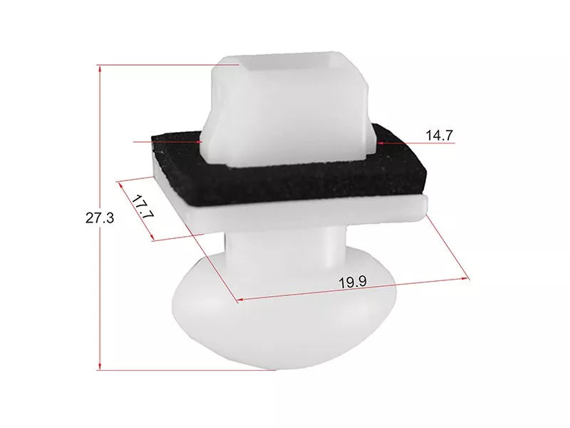 Клипса молдинга FORD/MAZDA (Продажа по 10шт) - Артикул STKJ2326 - Производитель Sat - Фото, Отзывы, Цены 