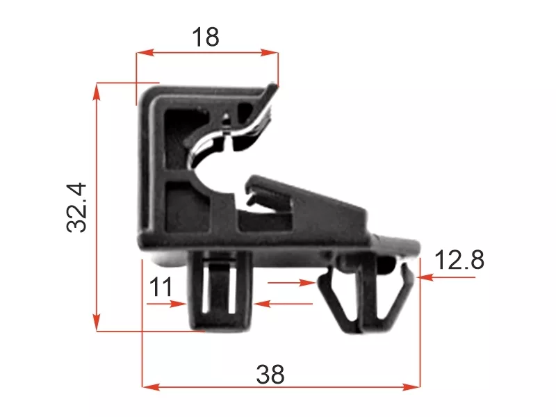 Клипса крепления фары TOYOTA/LEXUS (1 шт.) - Артикул STKJ2340 - Производитель Sat - Фото, Отзывы, Цены 