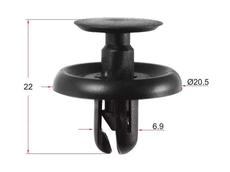 Клипса TOYOTA/LEXUS (Продажа по 10шт) - Артикул STKJ2345 - Производитель Sat - Фото, Отзывы, Цены 