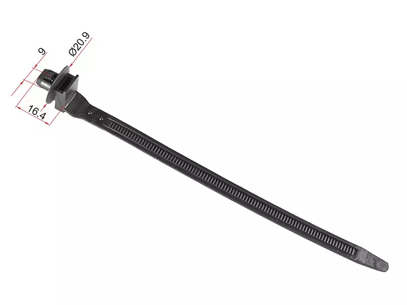 Клипса хомут эл. проводки TOYOTA/LEXUS (Продажа по 10шт) - Артикул STKJ2350 - Производитель Sat - Фото, Отзывы, Цены 