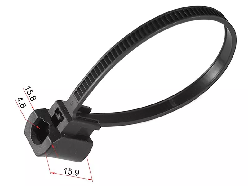 Клипса хомут эл. проводки TOYOTA/LEXUS (Продажа по 10шт) - Артикул STKJ2351 - Производитель Sat - Фото, Отзывы, Цены 