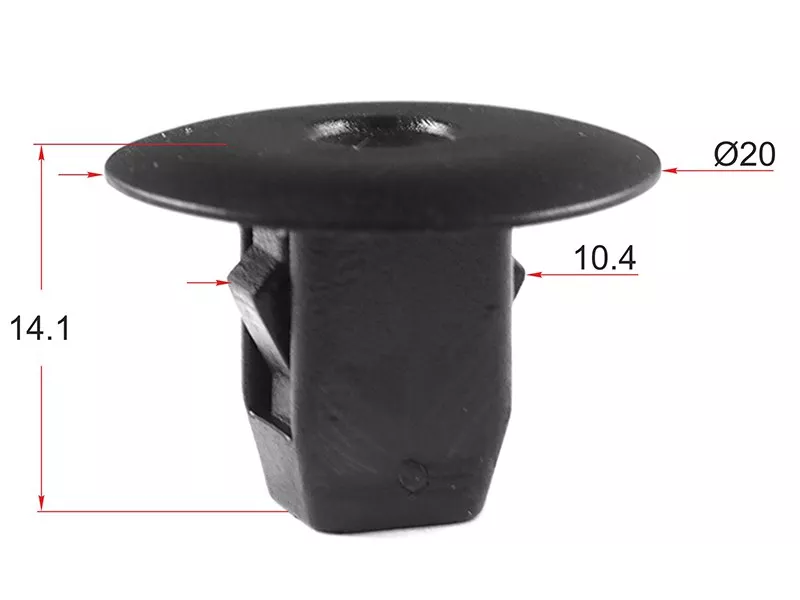 Клипса защита бампера HONDA (Продажа по 10шт) - Артикул STKJ2357 - Производитель Sat - Фото, Отзывы, Цены 