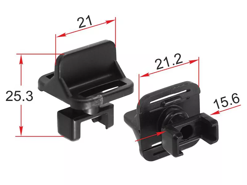 Клипса крепления накладки бампера TOYOTA/LEXUS (Продажа по 10шт) - Артикул STKJ2433 - Производитель Sat - Фото, Отзывы, Цены 