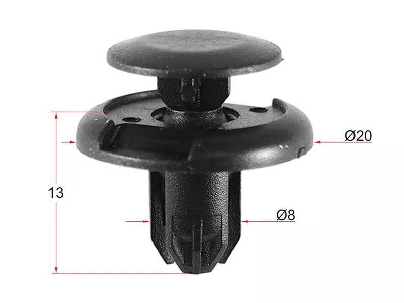 Клипса крепежная TOYOTA/LEXUS (Продажа по 10шт) - Артикул STKJ2445 - Производитель Sat - Фото, Отзывы, Цены 