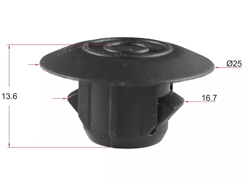 Клипса TOYOTA/LEXUS (Продажа по 10шт) - Артикул STKJ2451 - Производитель Sat - Фото, Отзывы, Цены 