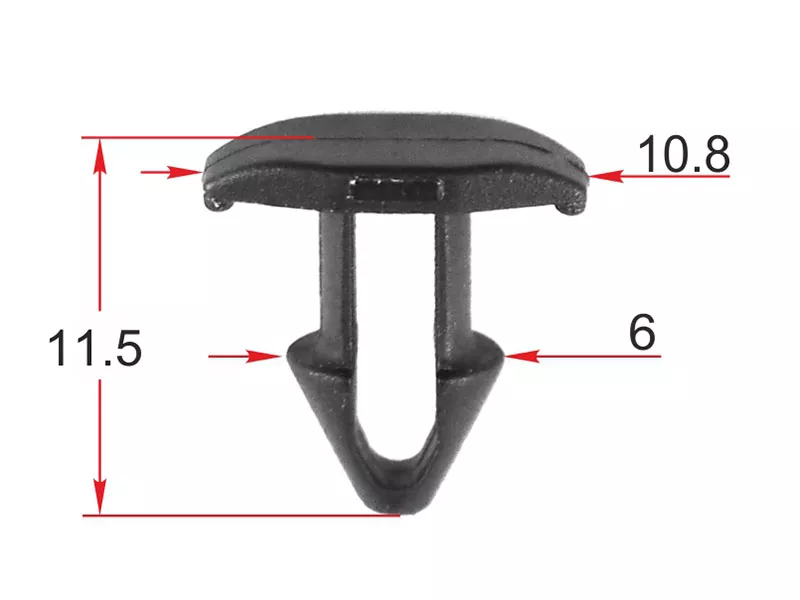 Клипса крепежная TOYOTA/LEXUS (Продажа по 10шт) - Артикул STKJ2457 - Производитель Sat - Фото, Отзывы, Цены 