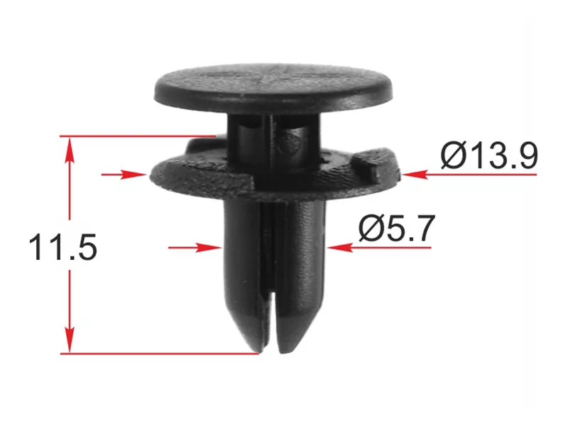 Клипса крепежная NISSAN/INFINITI (Продажа по 10шт) - Артикул STKJ2465 - Производитель Sat - Фото, Отзывы, Цены 