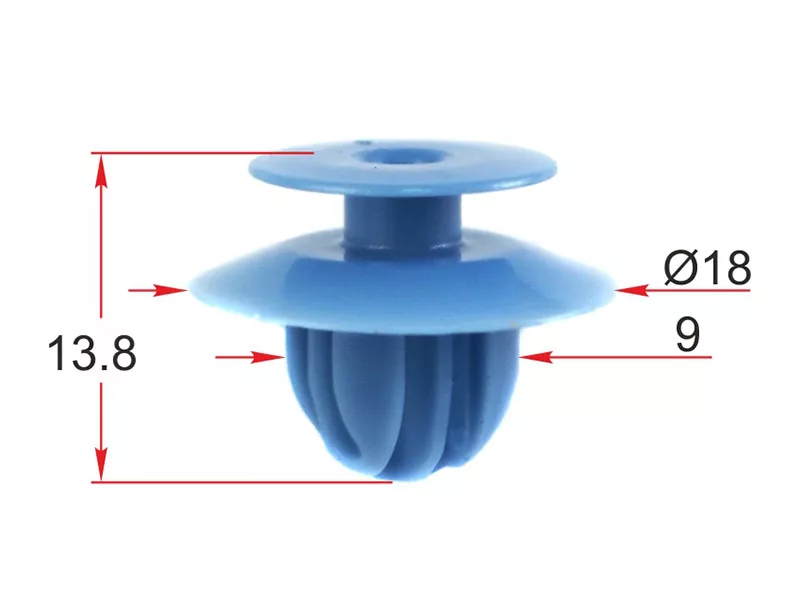 Клипса обшивки двери MITSUBISHI (Продажа по 10шт) - Артикул STKJ2466 - Производитель Sat - Фото, Отзывы, Цены 