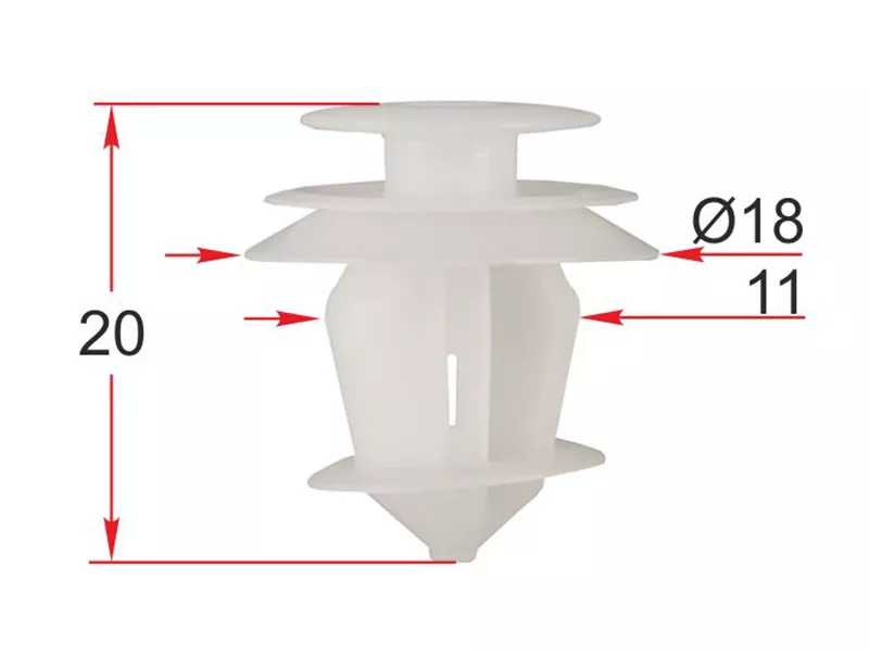 Клипса крепежная TOYOTA/LEXUS (Продажа по 10шт) - Артикул STKJ2480 - Производитель Sat - Фото, Отзывы, Цены 