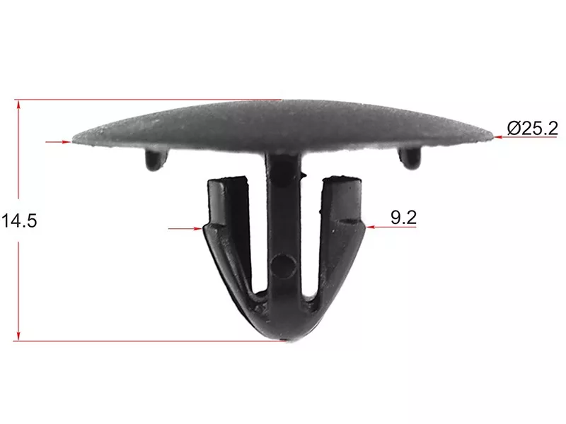 Клипса обшивки капота TOYOTA/LEXUS (Продажа по 10шт) - Артикул STKJ307 - Производитель Sat - Фото, Отзывы, Цены 