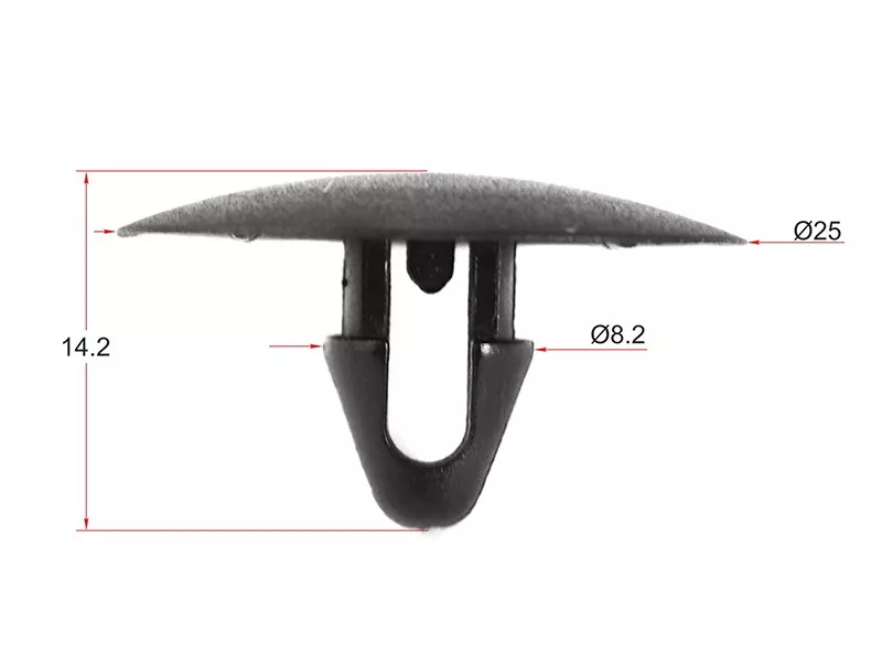 Клипса обшивки капота TOYOTA/LEXUS (Продажа по 10шт) - Артикул STKJ334 - Производитель Sat - Фото, Отзывы, Цены 