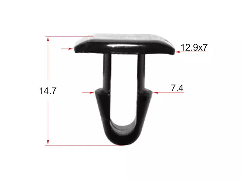 Клипса крепежная SAT ST-KJ-335 (Продажа по 10шт) - Артикул STKJ335 - Производитель Sat - Фото, Отзывы, Цены 