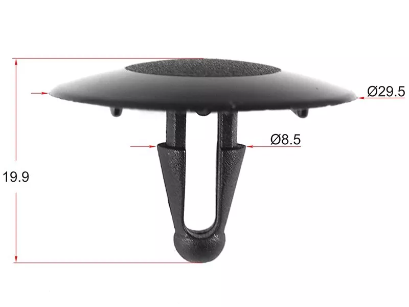 Клипса фиксатор TOYOTA/LEXUS (Продажа по 10шт) - Артикул STKJ370 - Производитель Sat - Фото, Отзывы, Цены 