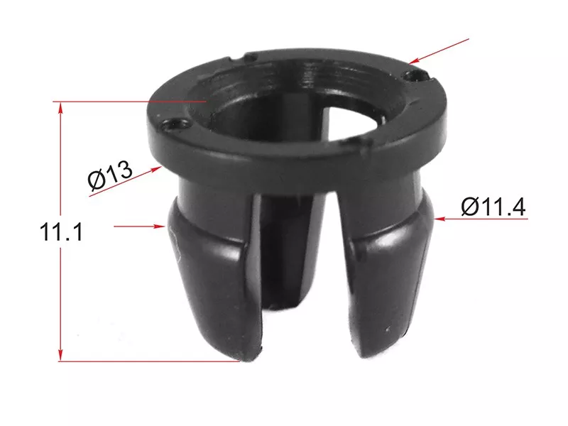 Клипса под винт FORD/TOYOTA (Продажа по 10шт) - Артикул STKJ375 - Производитель Sat - Фото, Отзывы, Цены 