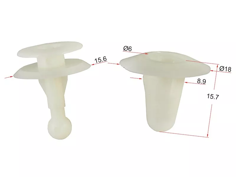 Клипса фиксатор TOYOTA/LEXUS/ISUZU/MAZDA (Продажа по 10шт) - Артикул STKJ486 - Производитель Sat - Фото, Отзывы, Цены 