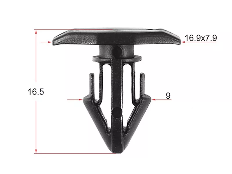 Клипса фиксатор TOYOTA/LEXUS (Продажа по 10шт) - Артикул STKJ498 - Производитель Sat - Фото, Отзывы, Цены 