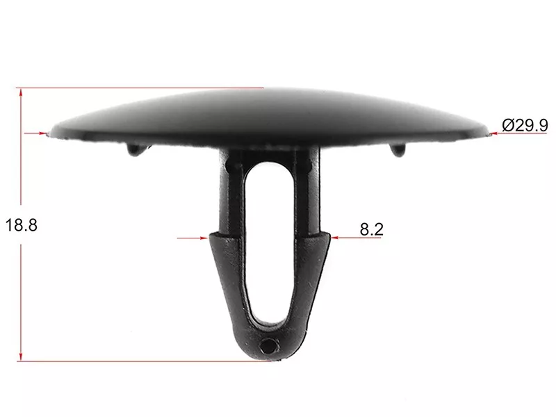 Клипса обшивки капота TOYOTA/LEXUS (Продажа по 10шт) - Артикул STKJ512 - Производитель Sat - Фото, Отзывы, Цены 