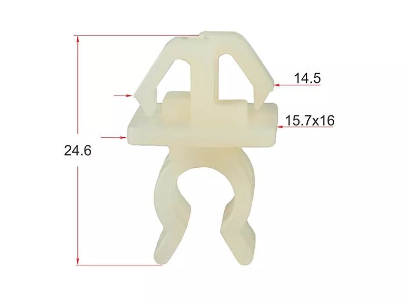 Клипса упора капота TOYOTA/LEXUS/HONDA/ACURA (1 шт.) - Артикул STKJ517 - Производитель Sat - Фото, Отзывы, Цены 