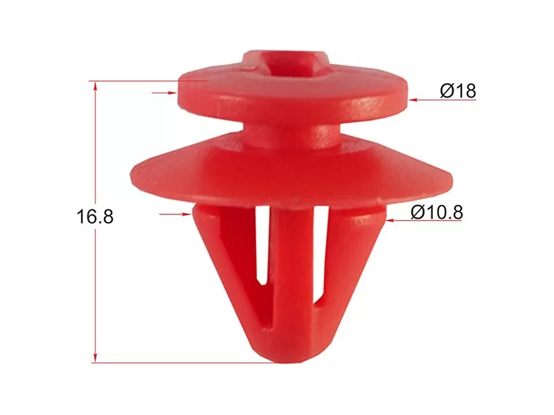 Клипса крепления порога TOYOTA/LEXUS (Продажа по 10шт) - Артикул STKJ518 - Производитель Sat - Фото, Отзывы, Цены 