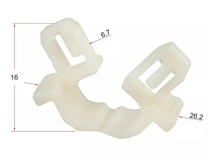 Клипса трубки эл. проводки HONDA/NISSAN (Продажа по 10шт) - Артикул STKJ606 - Производитель Sat - Фото, Отзывы, Цены 