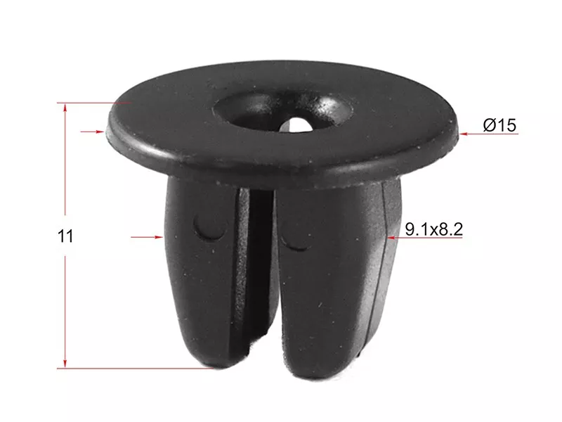 Клипса бампера NISSAN/TOYOTA/LEXUS/SUBARU/MITSUBISHI (Продажа по 10шт) - Артикул STKJ624 - Производитель Sat - Фото, Отзывы, Цены 