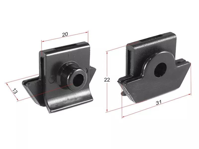 Клипса защиты бампера NISSAN (Продажа по 10шт) - Артикул STKJ627 - Производитель Sat - Фото, Отзывы, Цены 