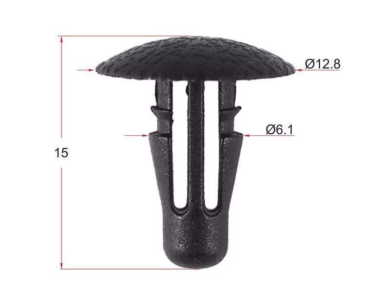 Клипса MAZDA/NISSAN/TOYOTA (Продажа по 10шт) - Артикул STKJ692 - Производитель Sat - Фото, Отзывы, Цены 