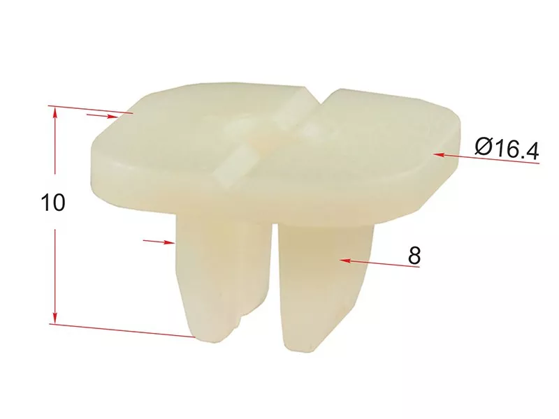 Клипса HONDA/HYUNDAI/KIA/NISSAN/MAZDA (Продажа по 10шт) - Артикул STKJ705 - Производитель Sat - Фото, Отзывы, Цены 