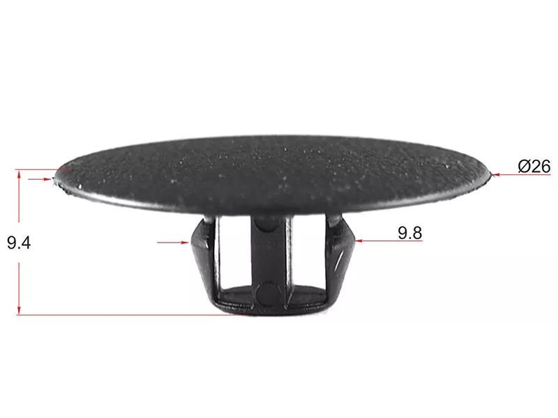 Клипса обшивки капота MITSUBISHI (Продажа по 10шт) - Артикул STKJ833 - Производитель Sat - Фото, Отзывы, Цены 