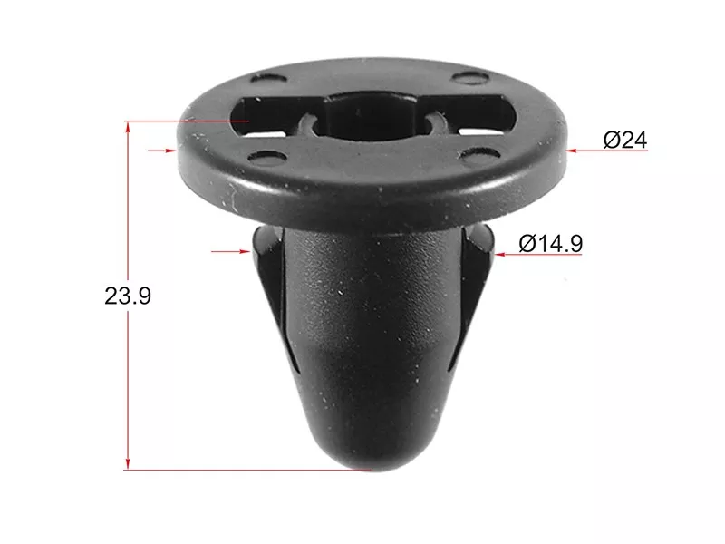 Клипса бампера MITSUBISHI/CHRYSLER (Продажа по 10шт) - Артикул STKJ836 - Производитель Sat - Фото, Отзывы, Цены 