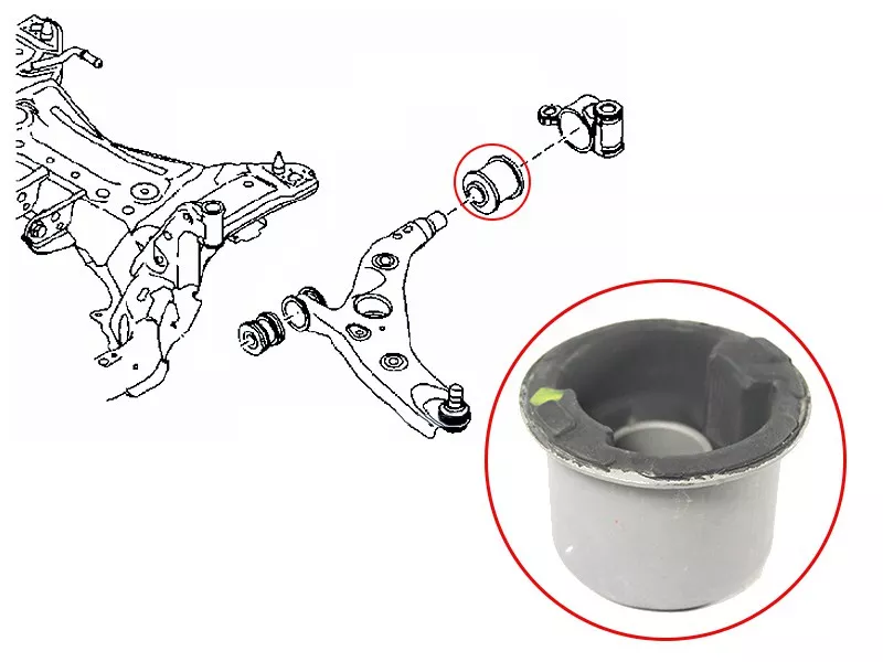 Сайлентблок рычага Mazda 3 13-19 / 6 12 - Артикул STKR1134460 - Производитель Sat - Фото, Отзывы, Цены 