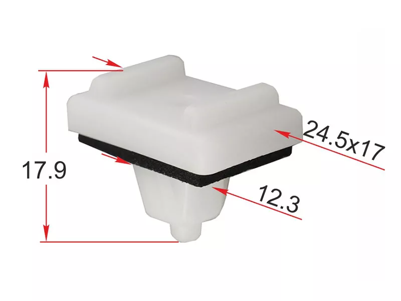 Клипса молдинга кузова HYUNDAI/KIA (Продажа по 10шт) - Артикул STKR314 - Производитель Sat - Фото, Отзывы, Цены 