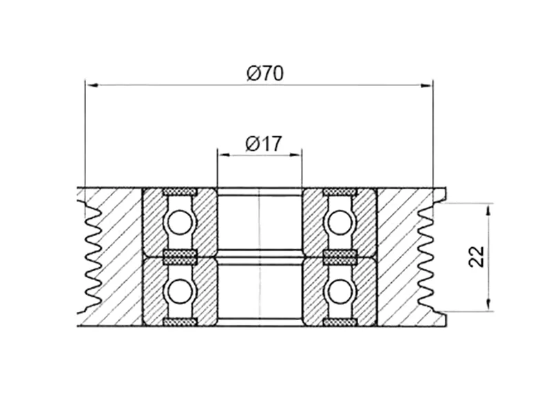Ролик приводного ремня обводной MAZDA 3/6/ATENZA/CX-5 08 - Артикул STL51015930A - Производитель Sat - Фото, Отзывы, Цены 