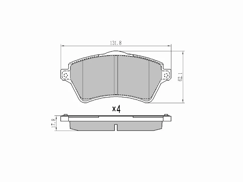 Колодки тормозные (Спереди) Land Rover Freelander 97-06 - Артикул STLR021899 - Производитель Sat - Фото, Отзывы, Цены 